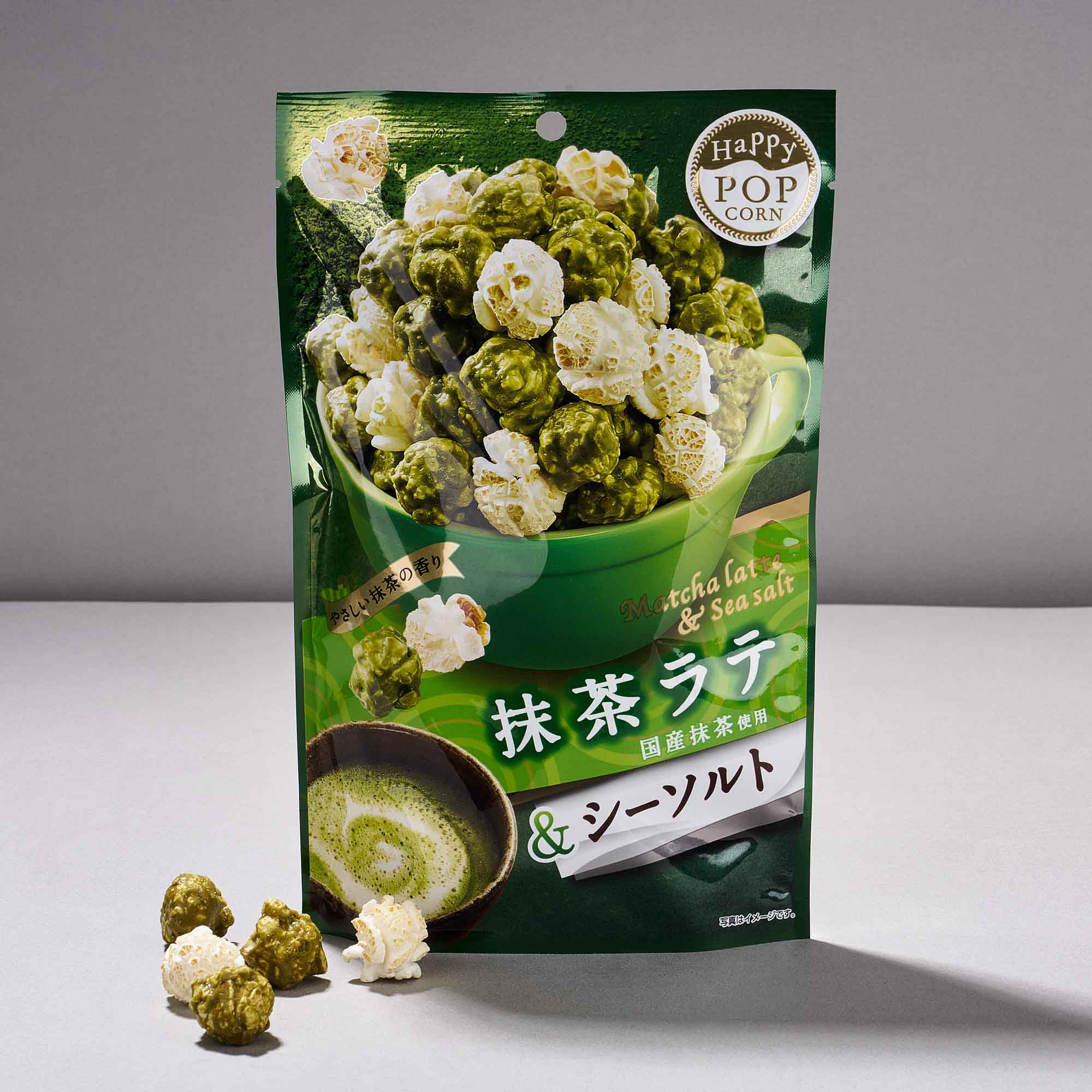 Happy Popcorn Matcha Latte (1 Bag) - Image 3