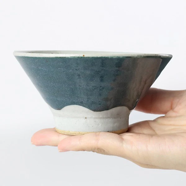Ceramic Mt. Fuji Rice Bowl Gift Pair - Image 9