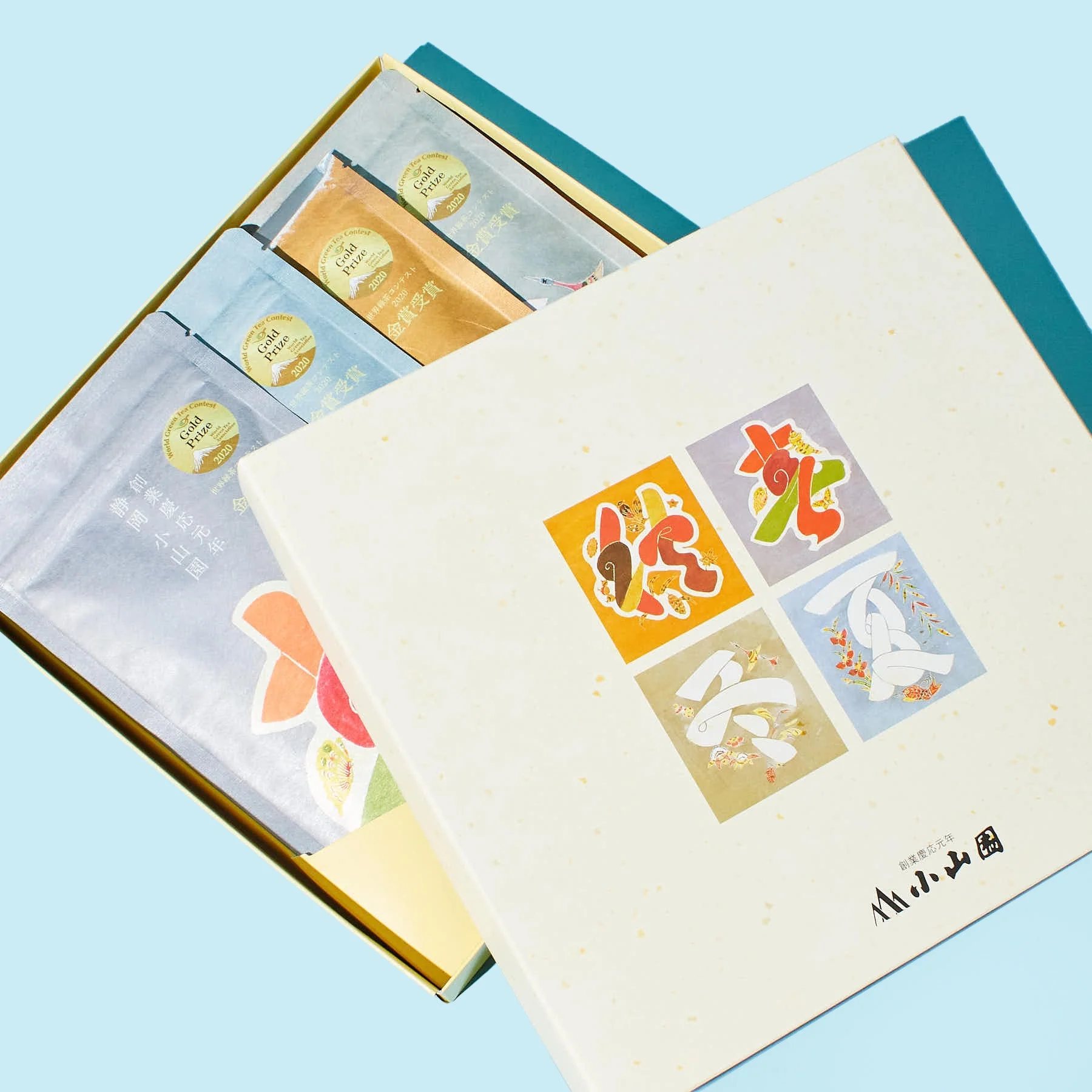 Four Seasons Premium Tea Gift Box (4 Packs, 4 Flavors) - Image 3