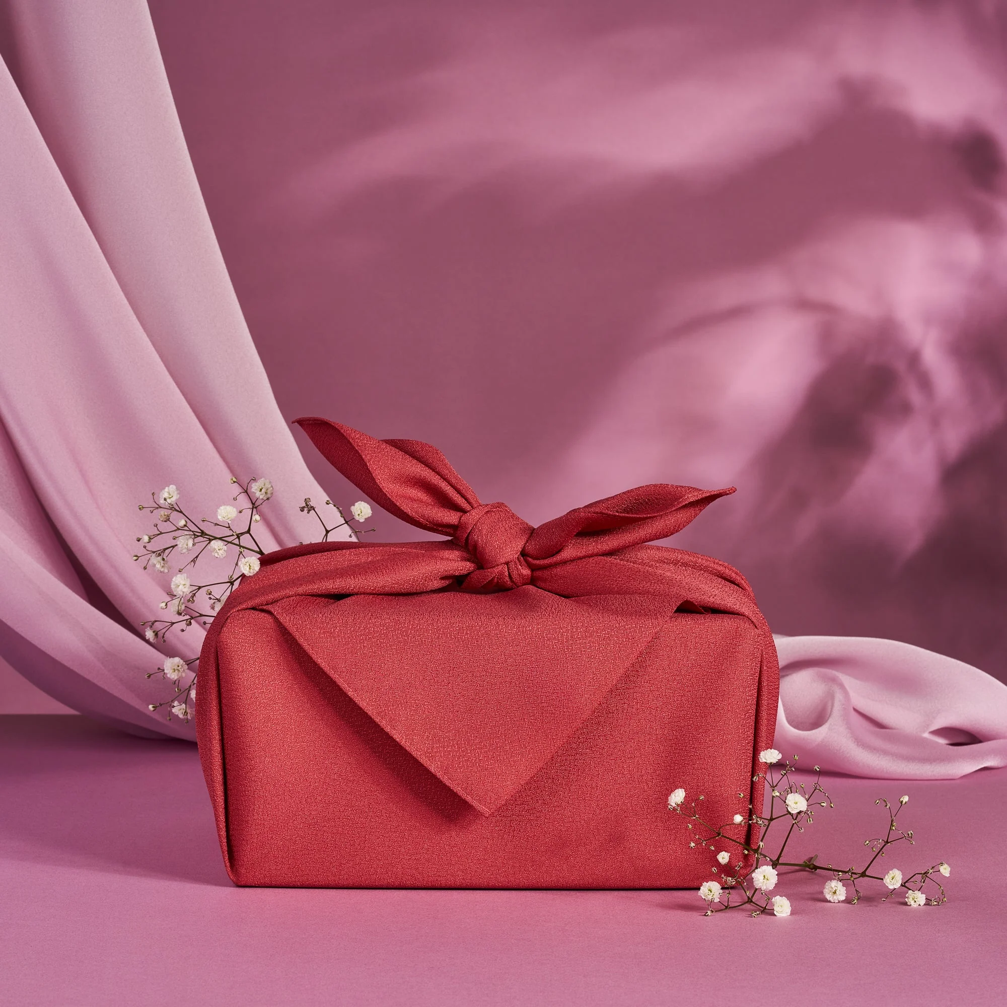 Furoshiki Wrapping Cloth (Red) - Image 4