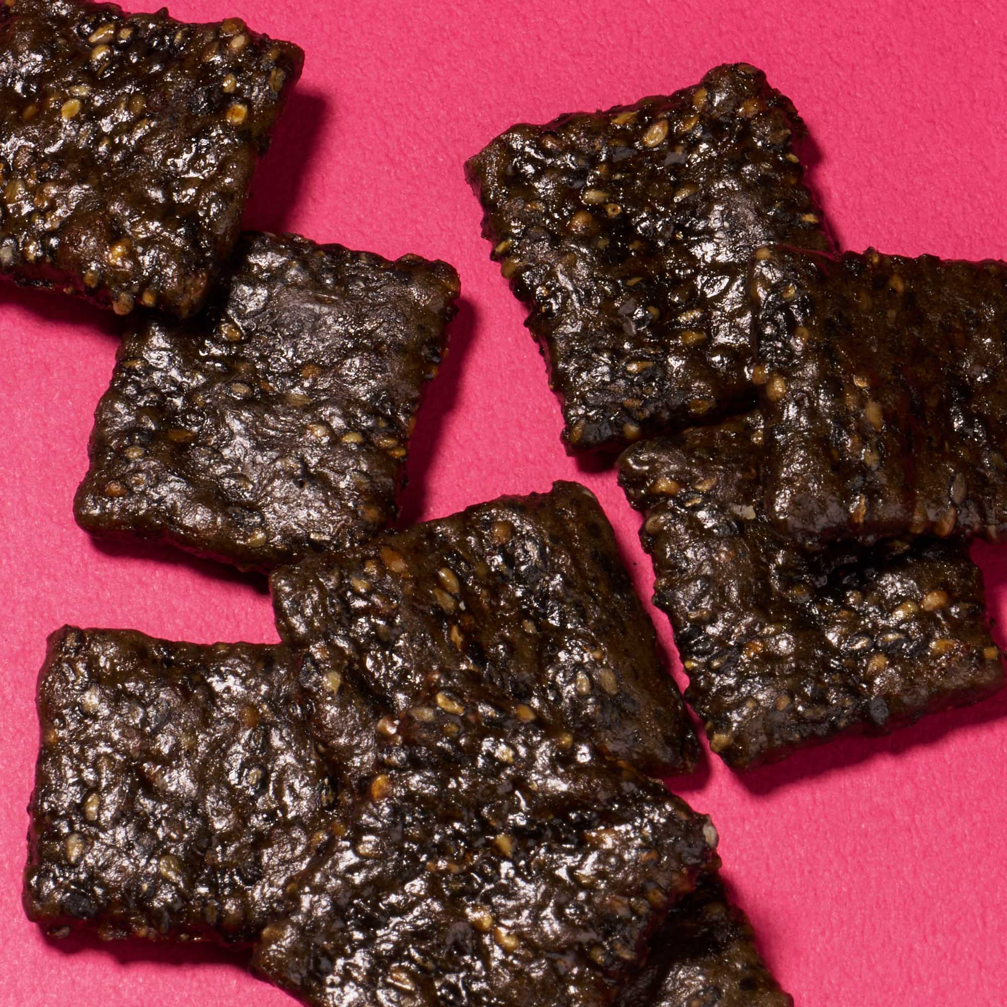 Gomazuki Black Sesame Rice Crackers (7 Packs) - Image 4