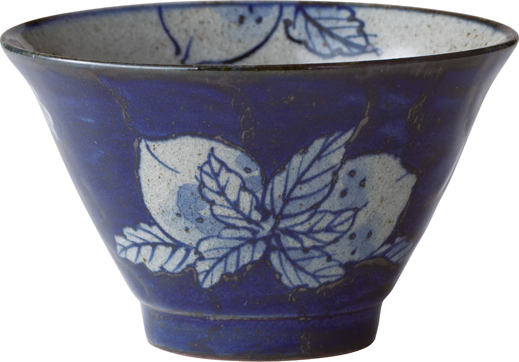 Hasami Ware Painted Peach Bowl - Image 8