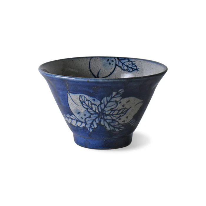 Hasami Ware Painted Peach Bowl - Image 9