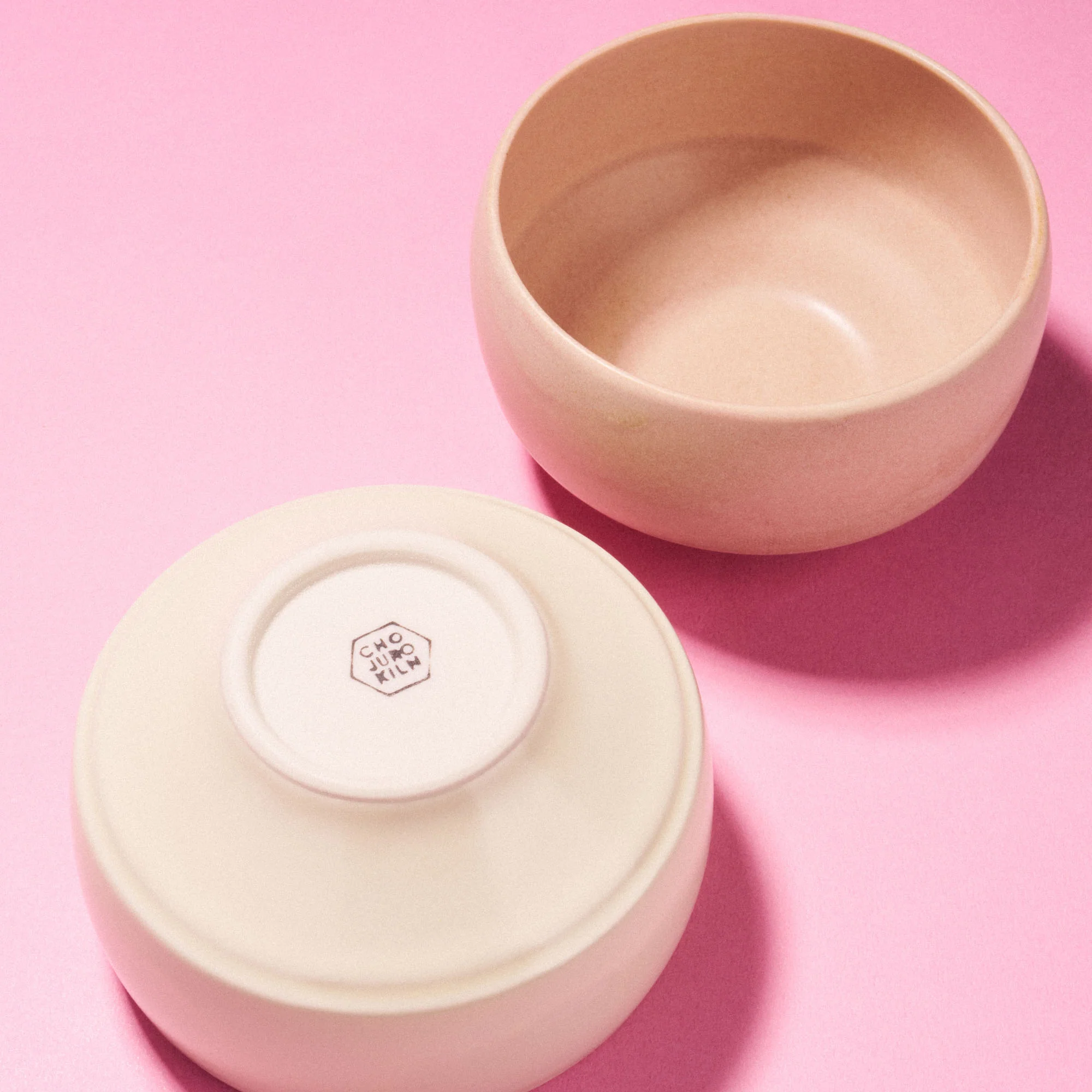 Hasami Ware Sakura Haku Bowl Pair Set - Image 2