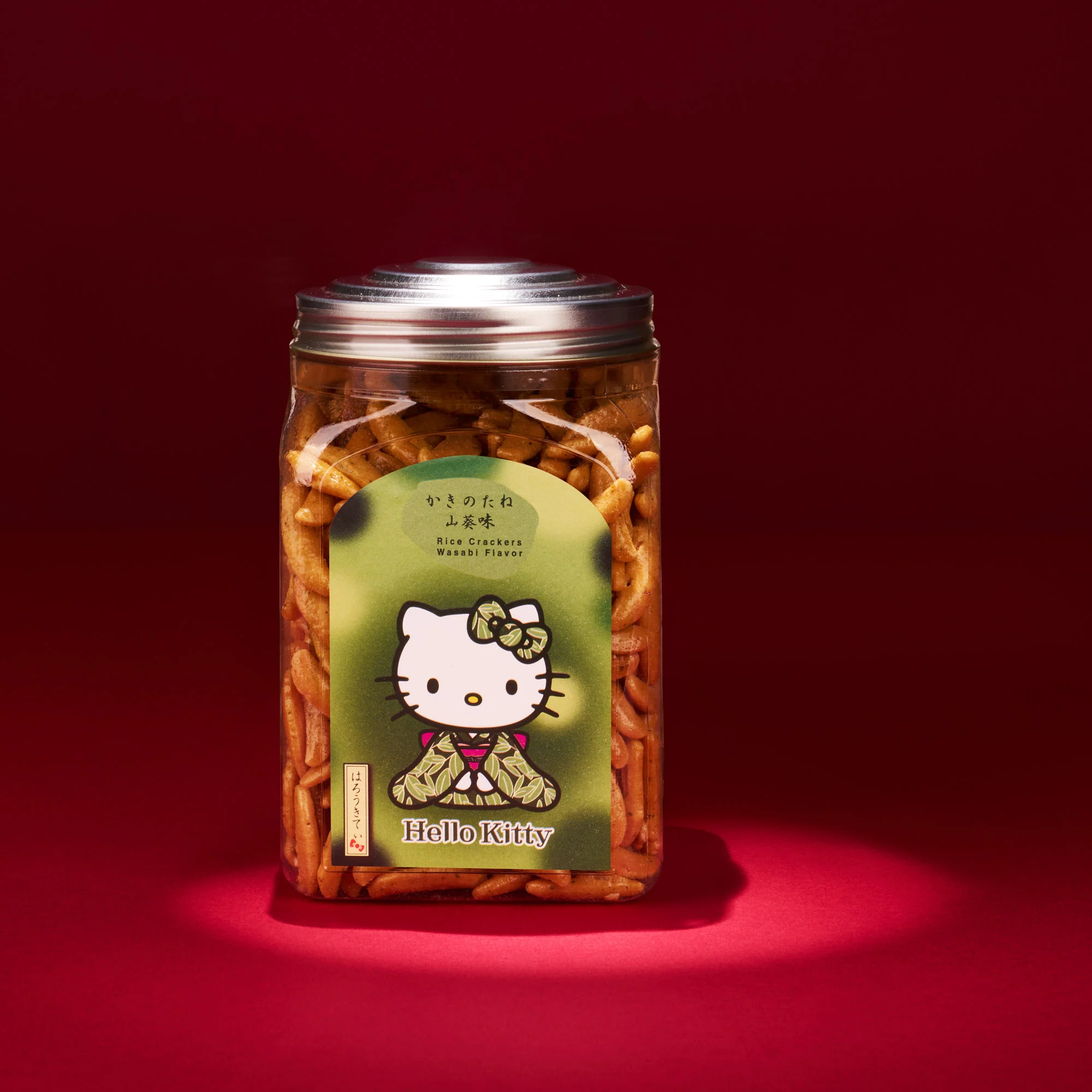 Hello Kitty Savory Rice Cracker Set (3 Bottles, 3 Flavors) - Image 5