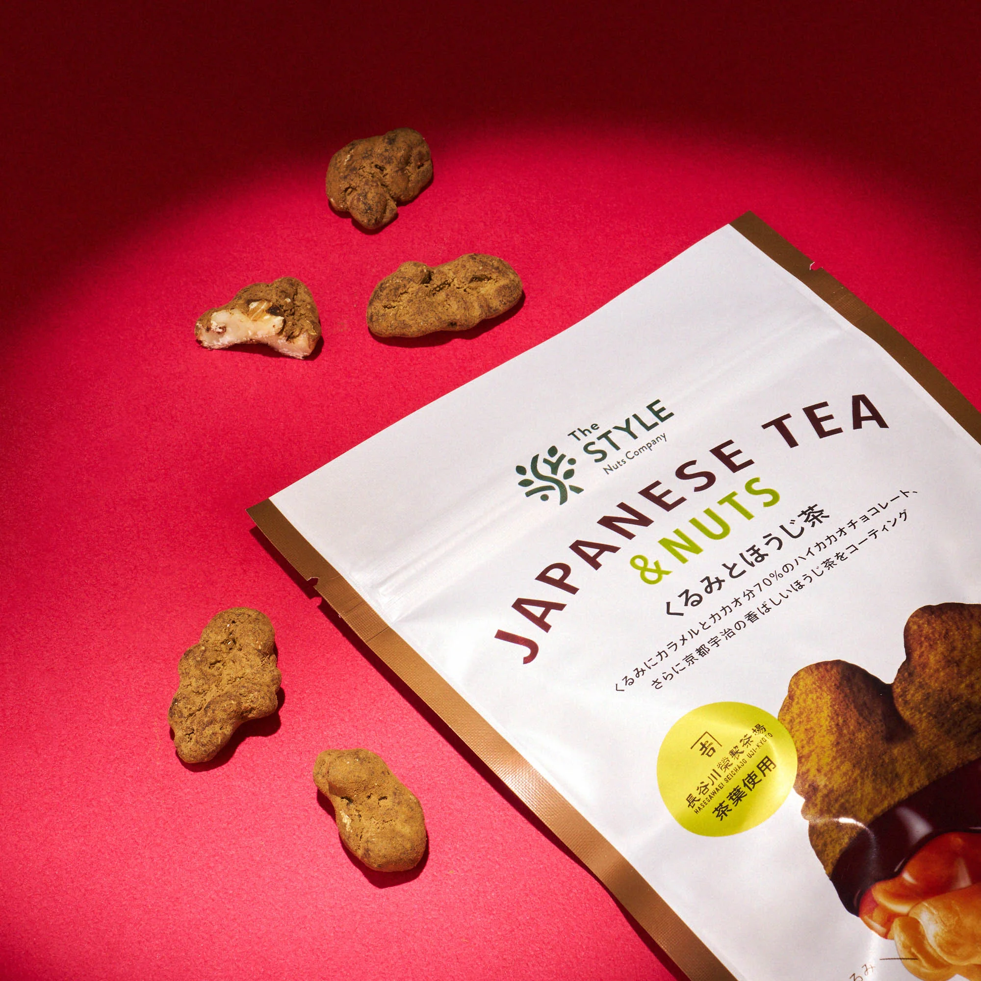 Hojicha & Chocolate Walnuts (1 Bag) - Image 2