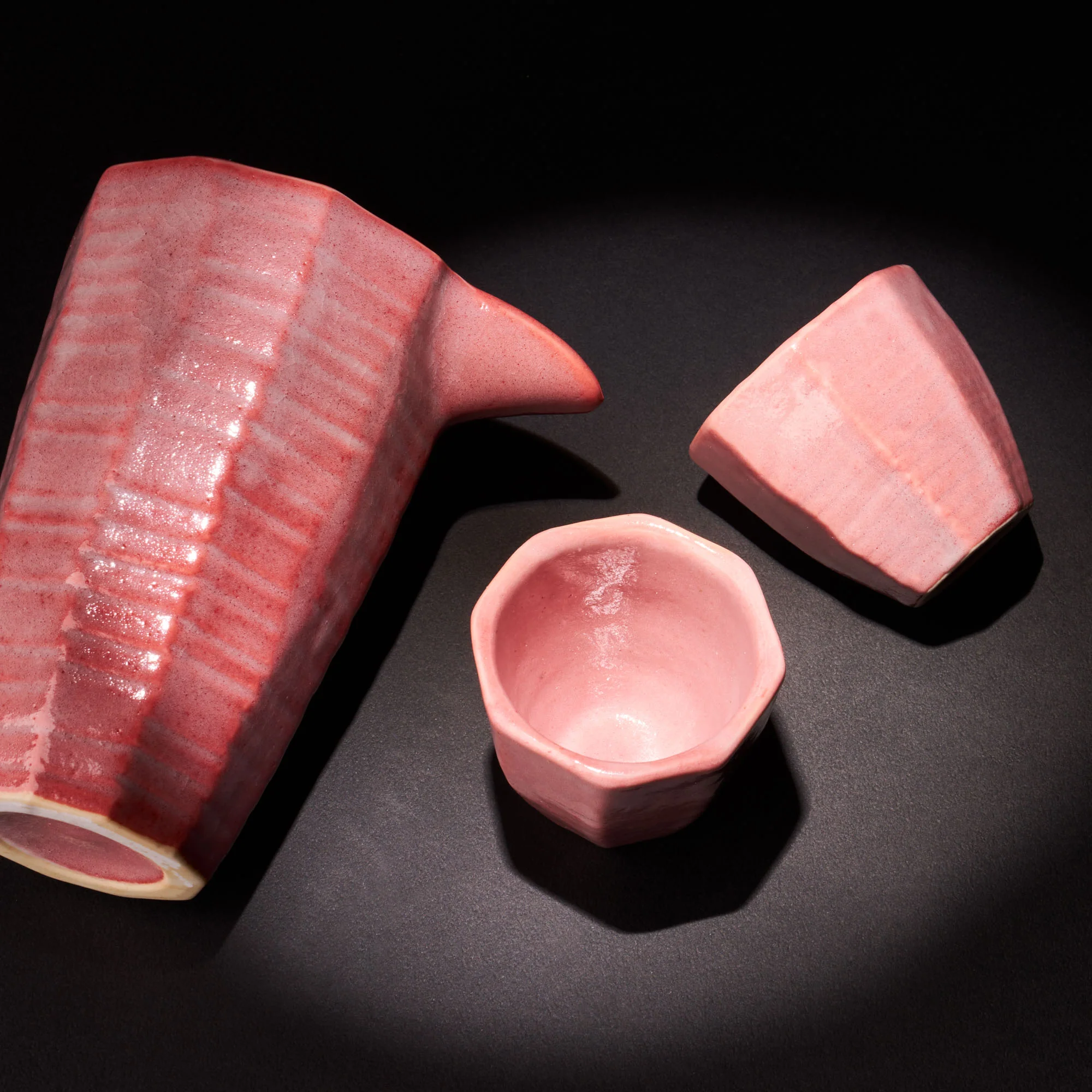 Mino Ware Cold Sake Set - Image 2