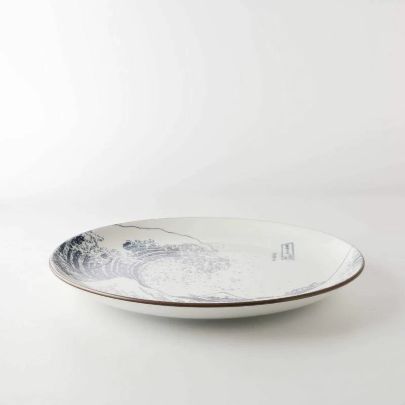 Mino Ware Mt. Fuji Plate - Image 3