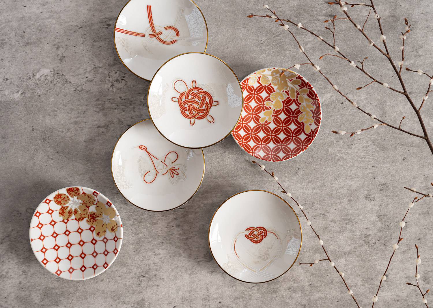 Mino Ware Small Plate Set - Image 2