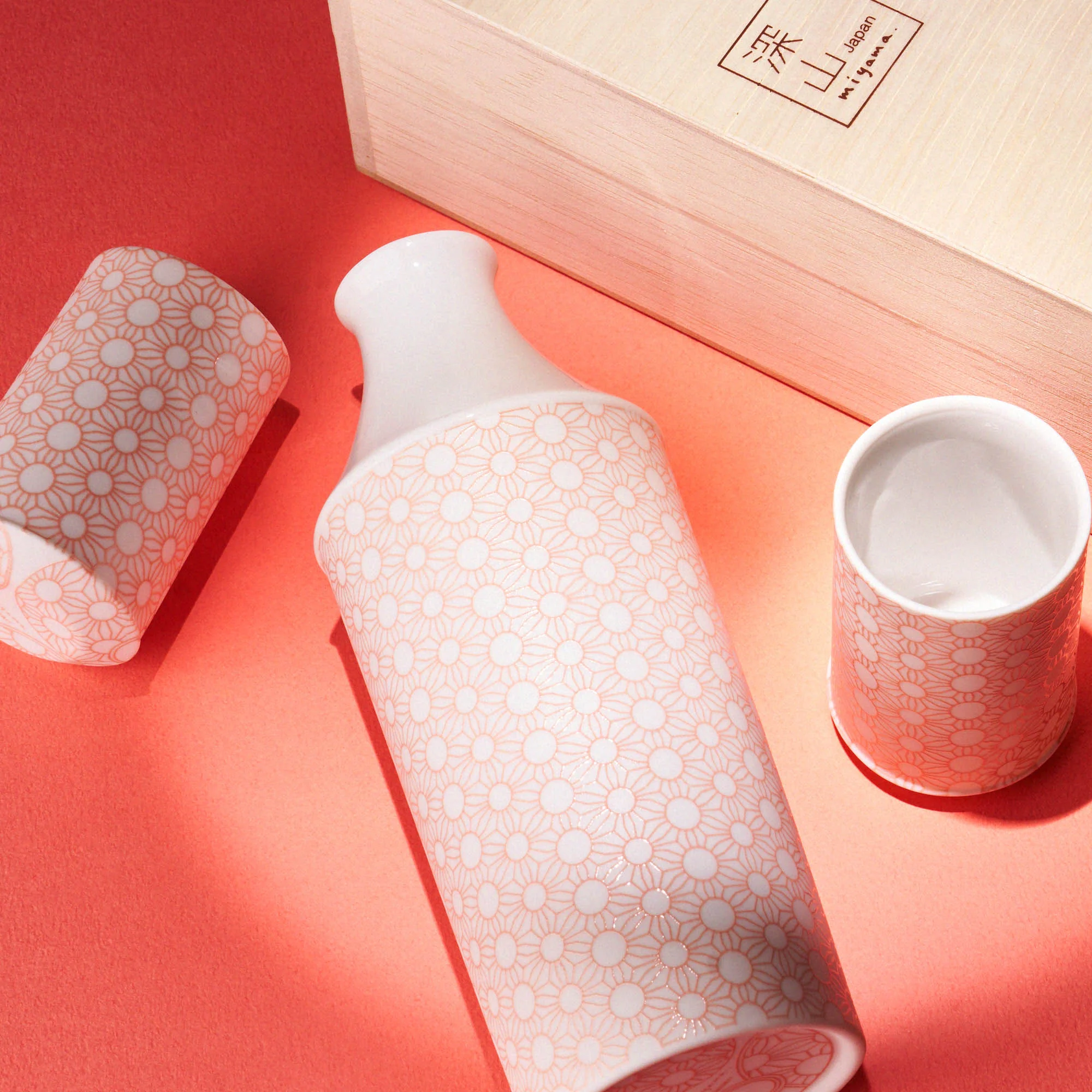 Miyama “Suuun” Porcelain Sake Set - Image 2