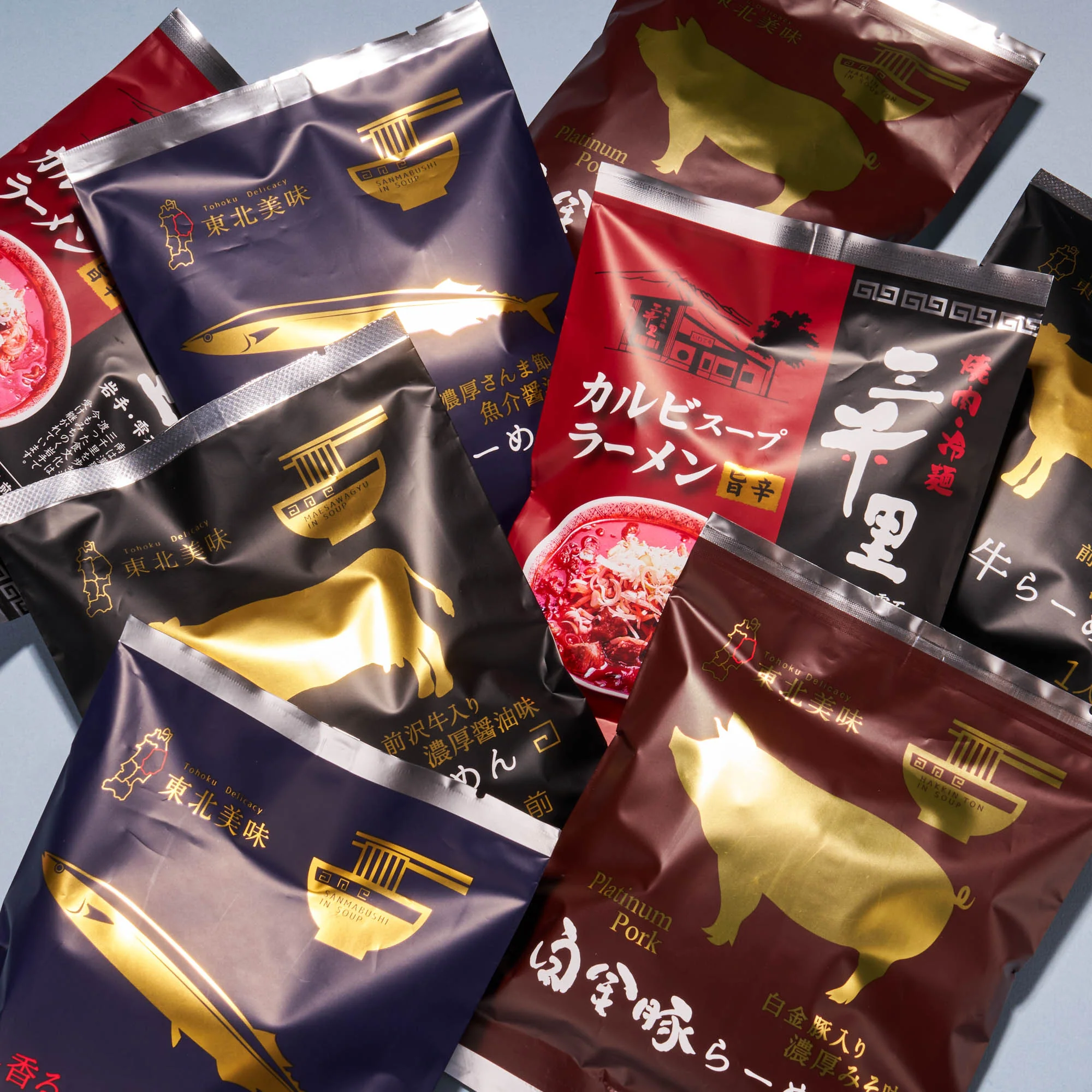 Premium Iwate Ramen Assortment (8 Servings, 4 Flavors) - Image 2