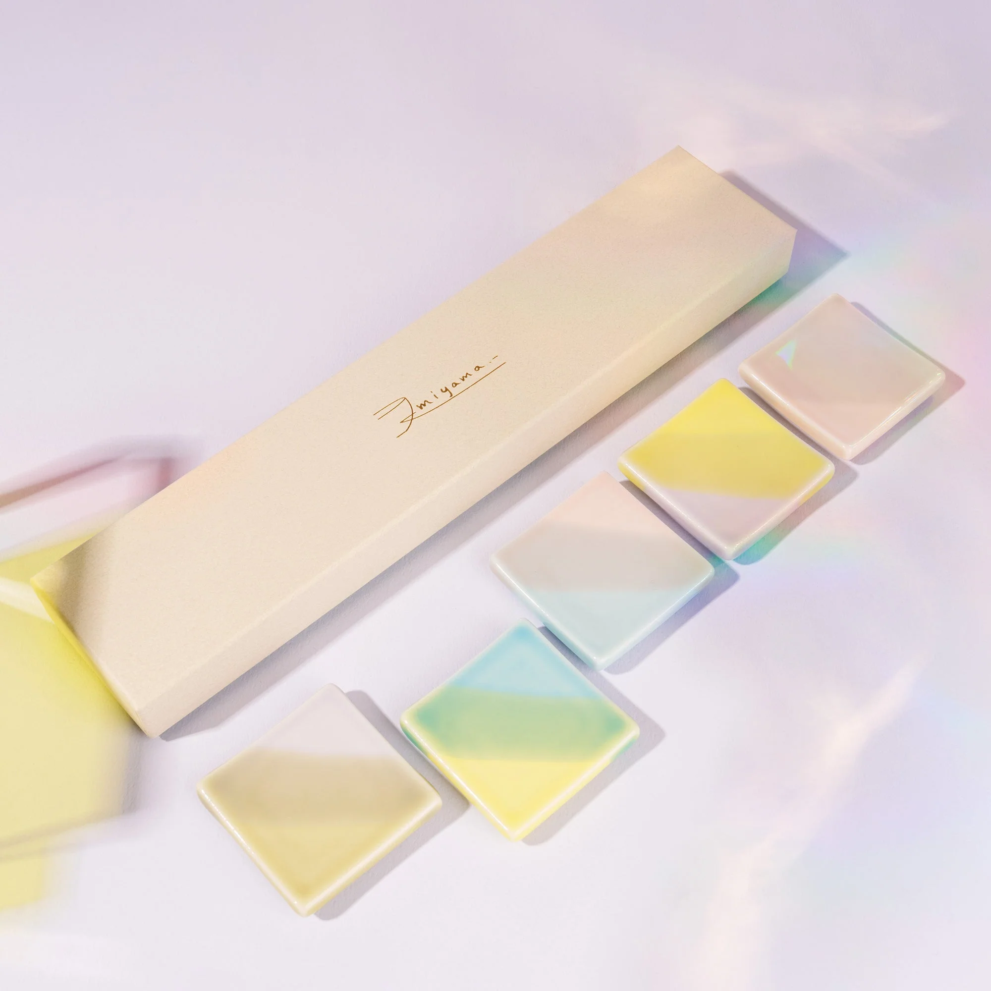 Rainbow Glaze Chopstick Rest Set - Image 3