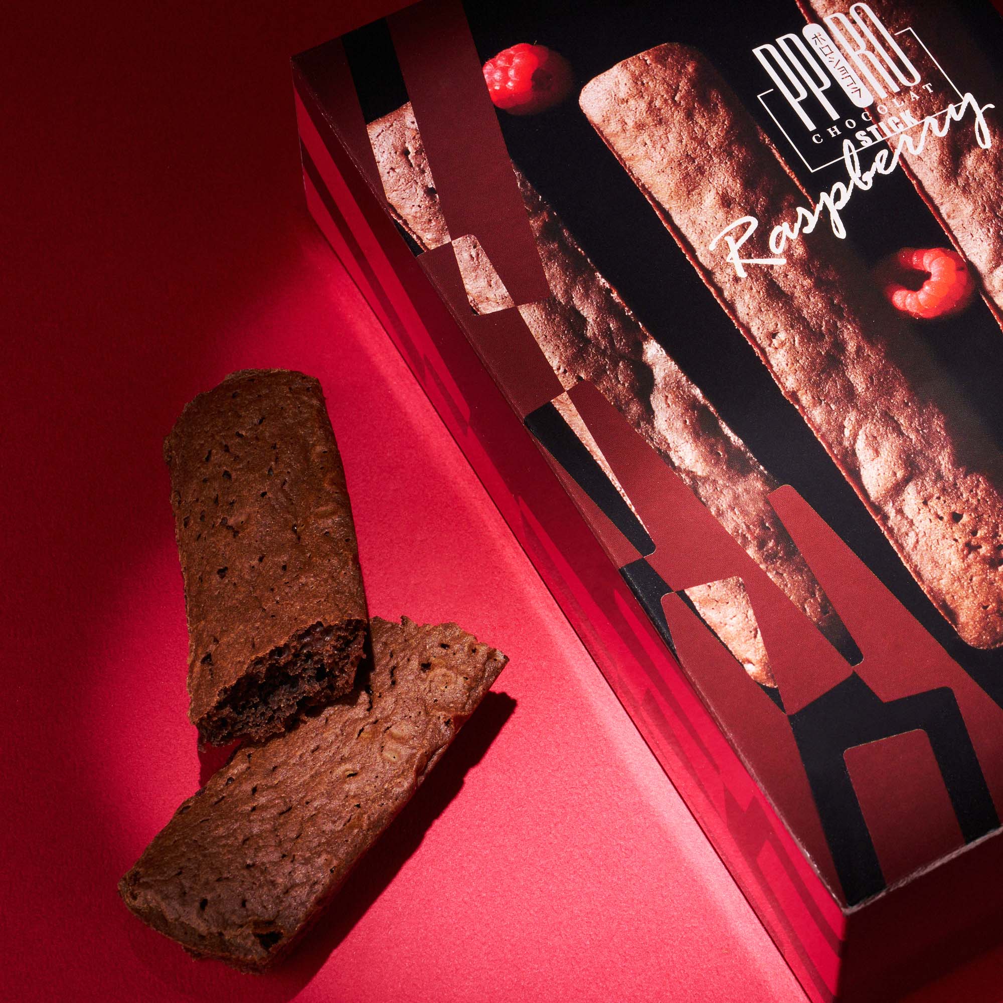 Raspberry Chocolate Stick Cake (4 Pieces) - Image 2