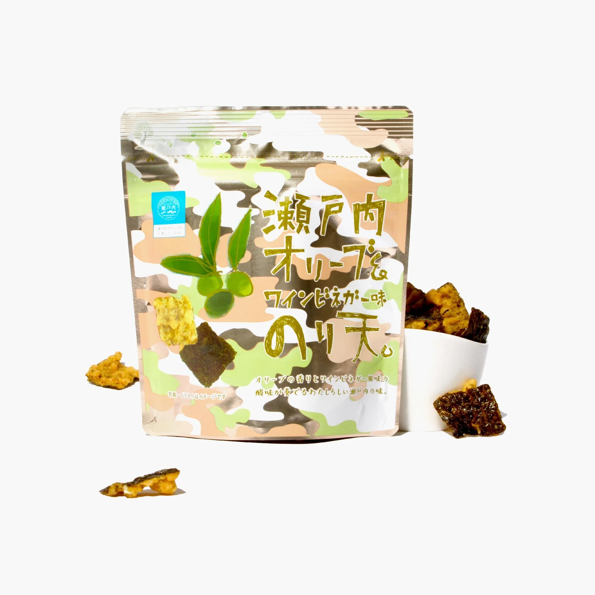 Seaweed Tempura: Setouchi Olive & Wine Vinegar (12 Bags) - Image 3