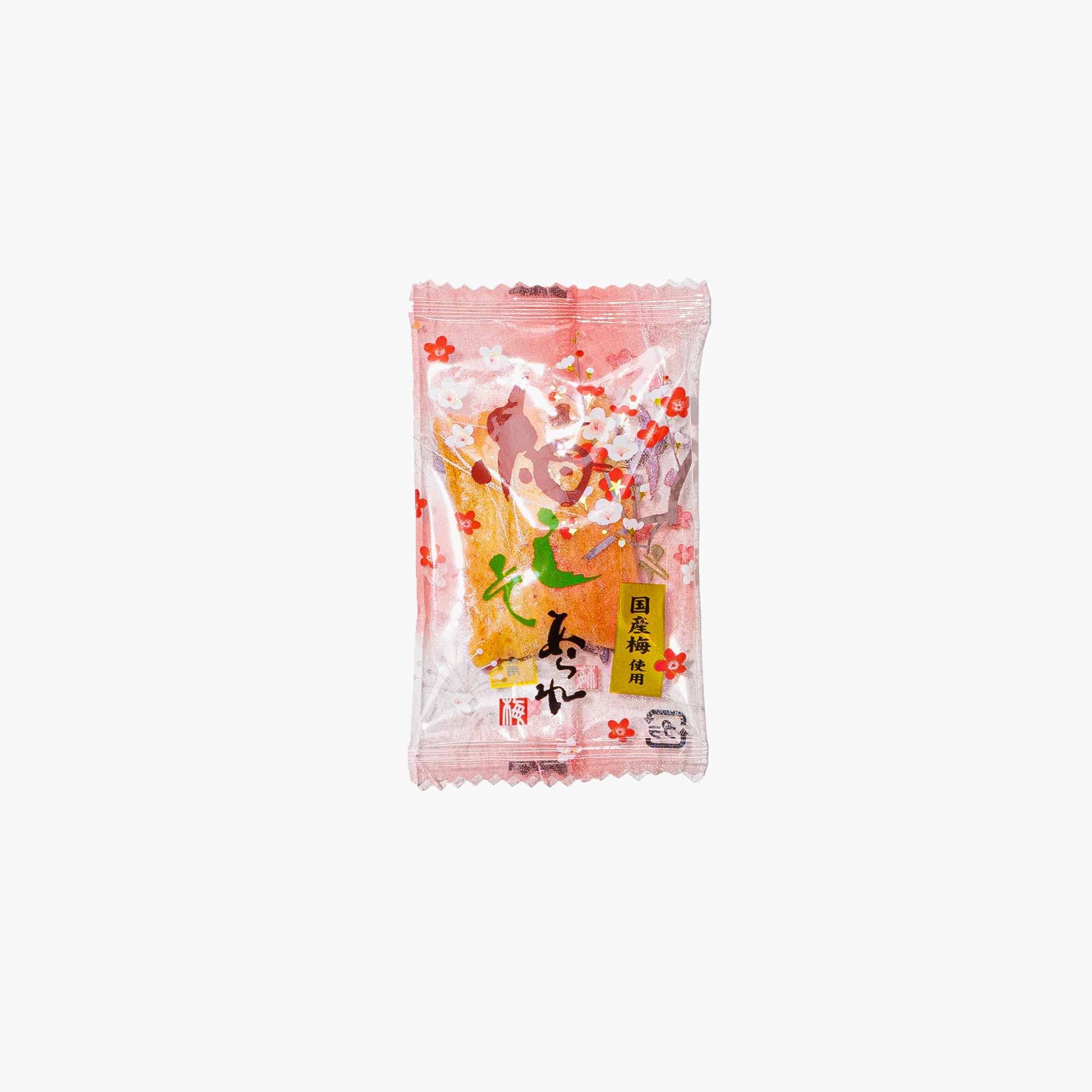 Sukkiri Ume Sour Plum Arare Rice Crackers (180 Pieces) - Image 2