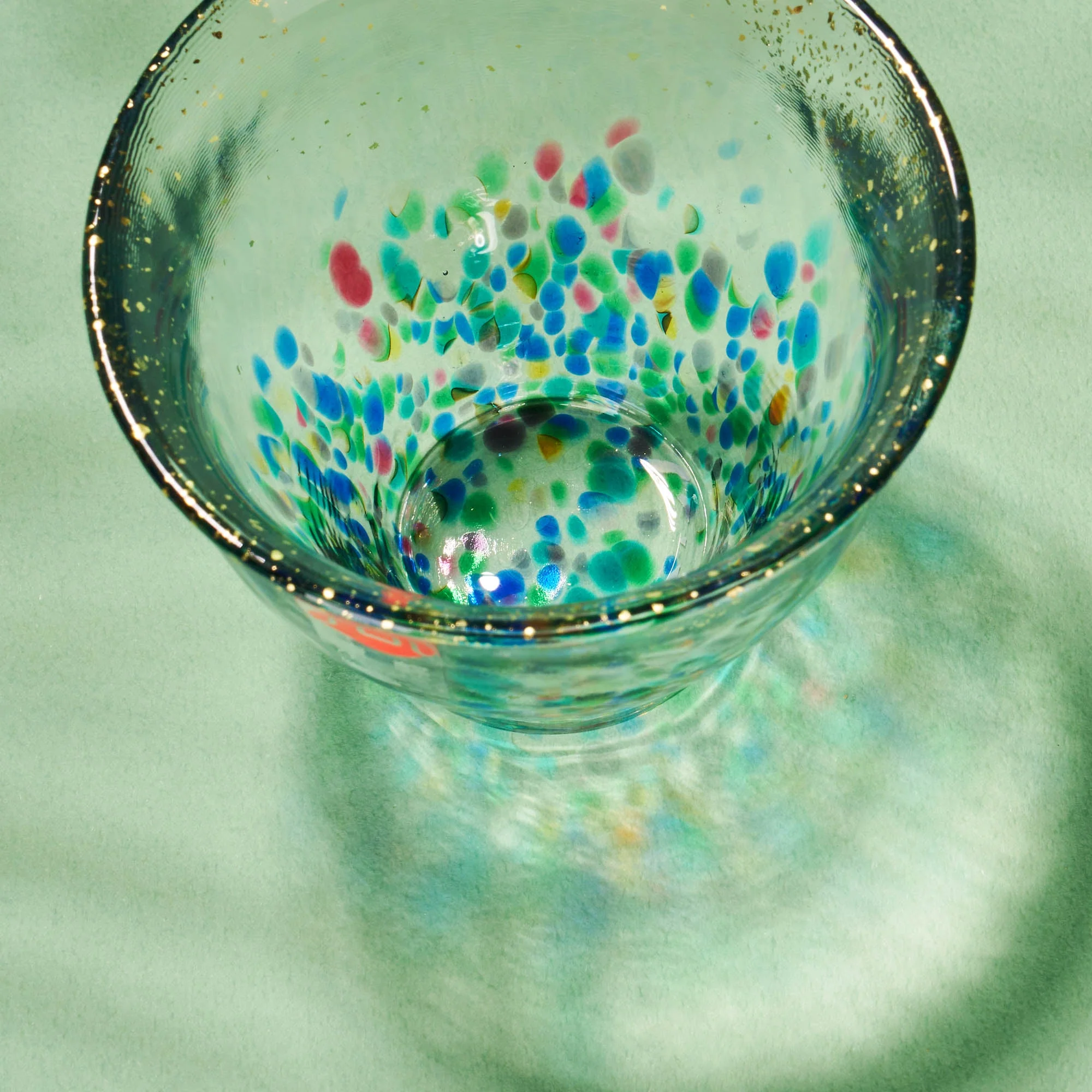 Tsugaru Biidoro Festival Blue Sake Cup - Image 3